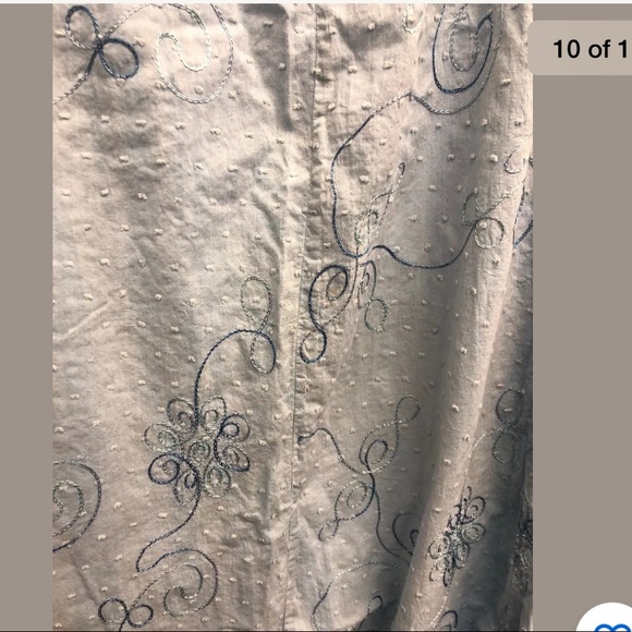 Tamana Embroidered Dress Sz S - Picture 8 of 8